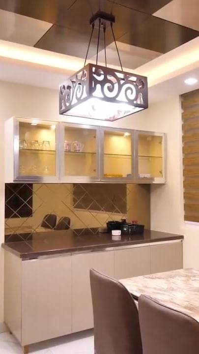 Dining and kitchen