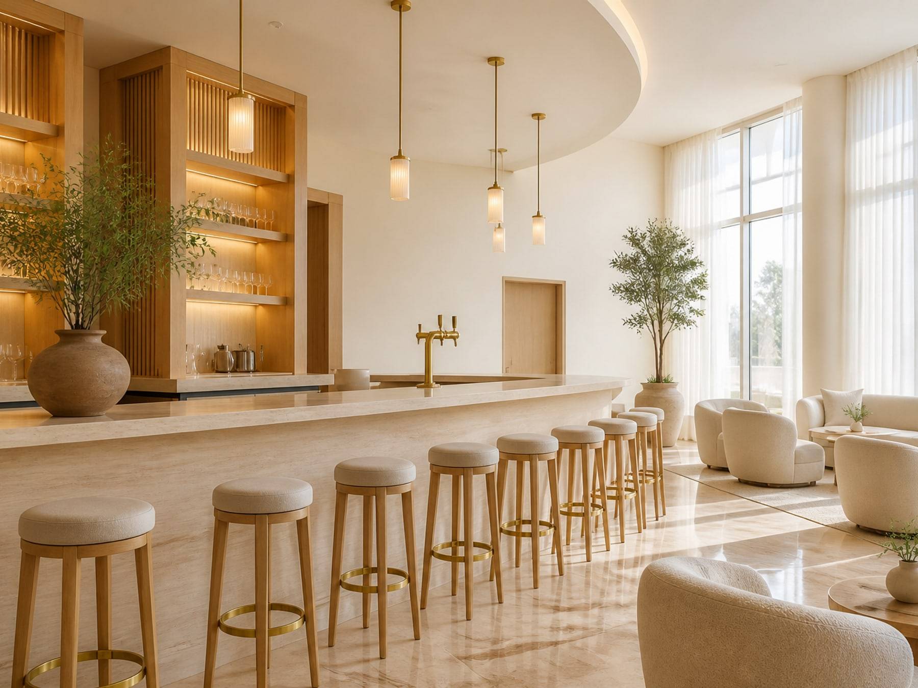 Bars & Lounges interiors by Space Solutions
