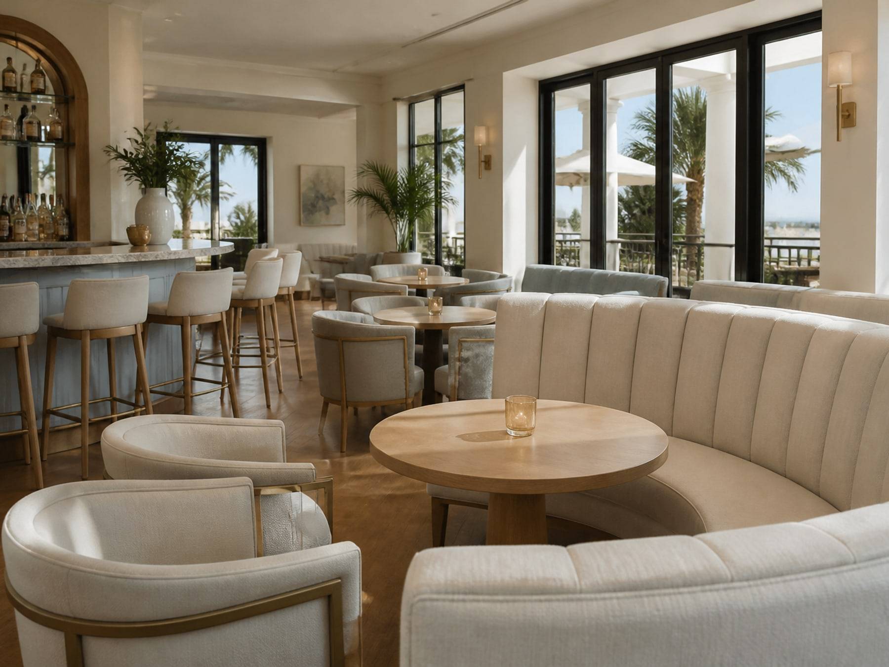 Bar lounge seating
