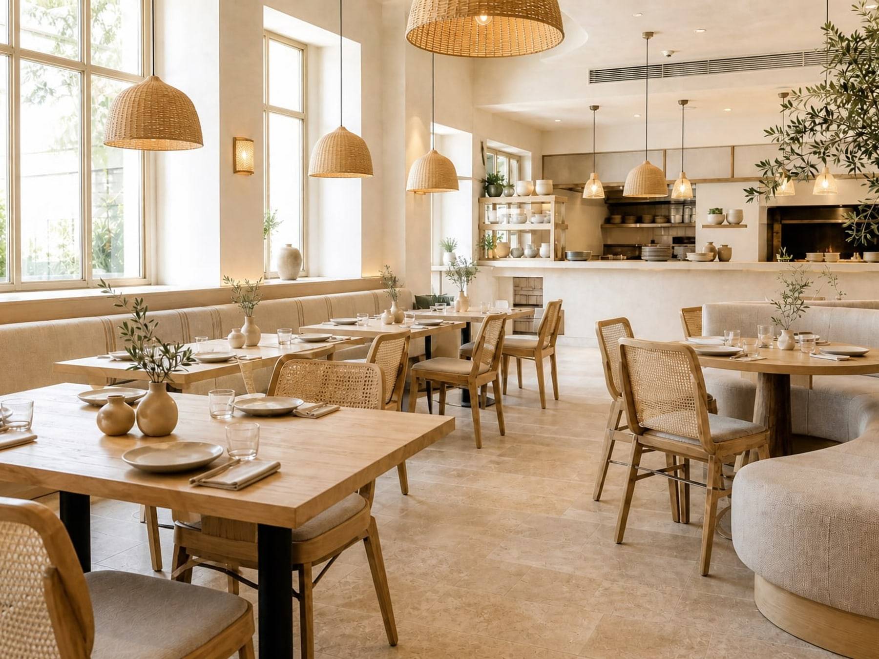Cafés & Restaurants interiors by Space Solutions