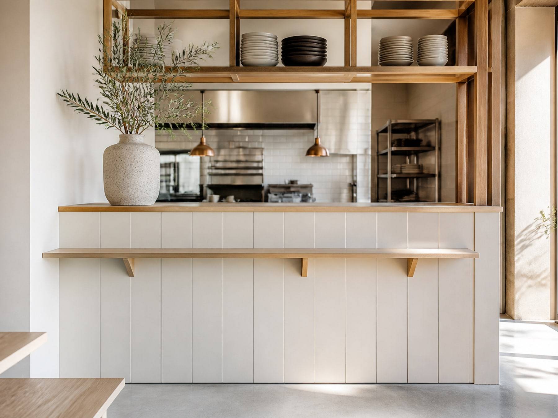Café kitchen coordination