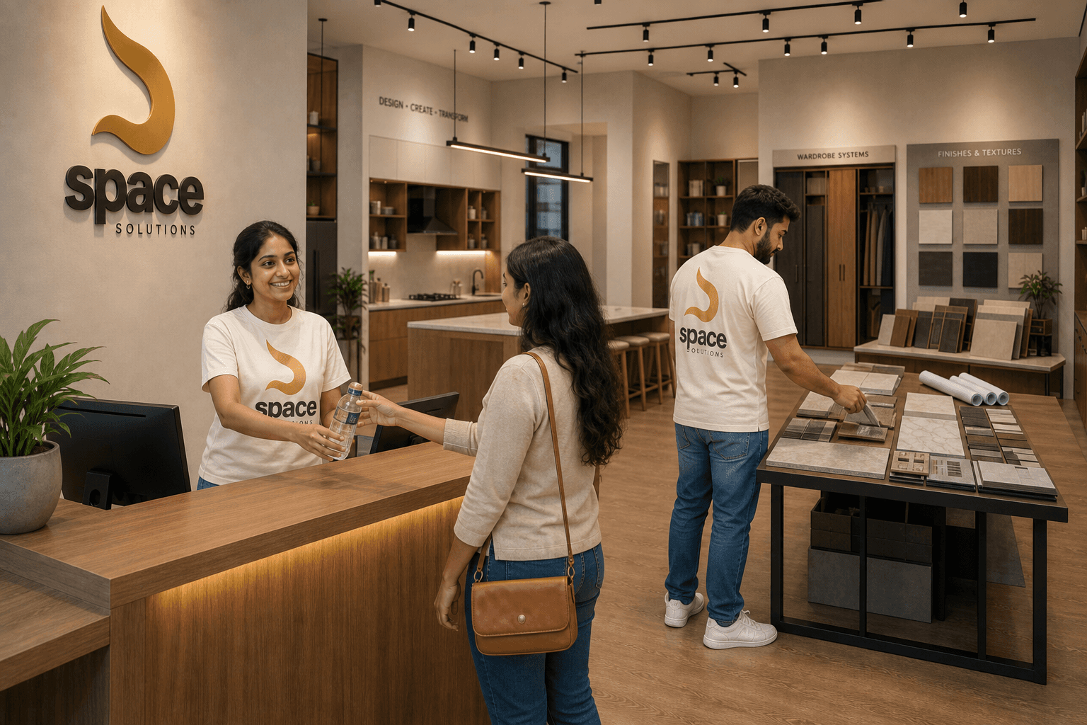 Front office at Space Solutions