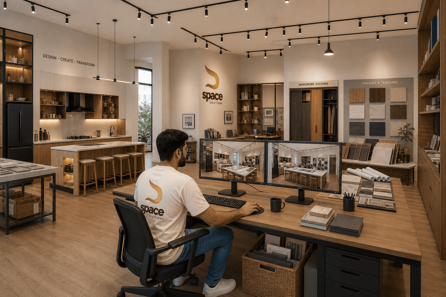 3D visualizer at Space Solutions