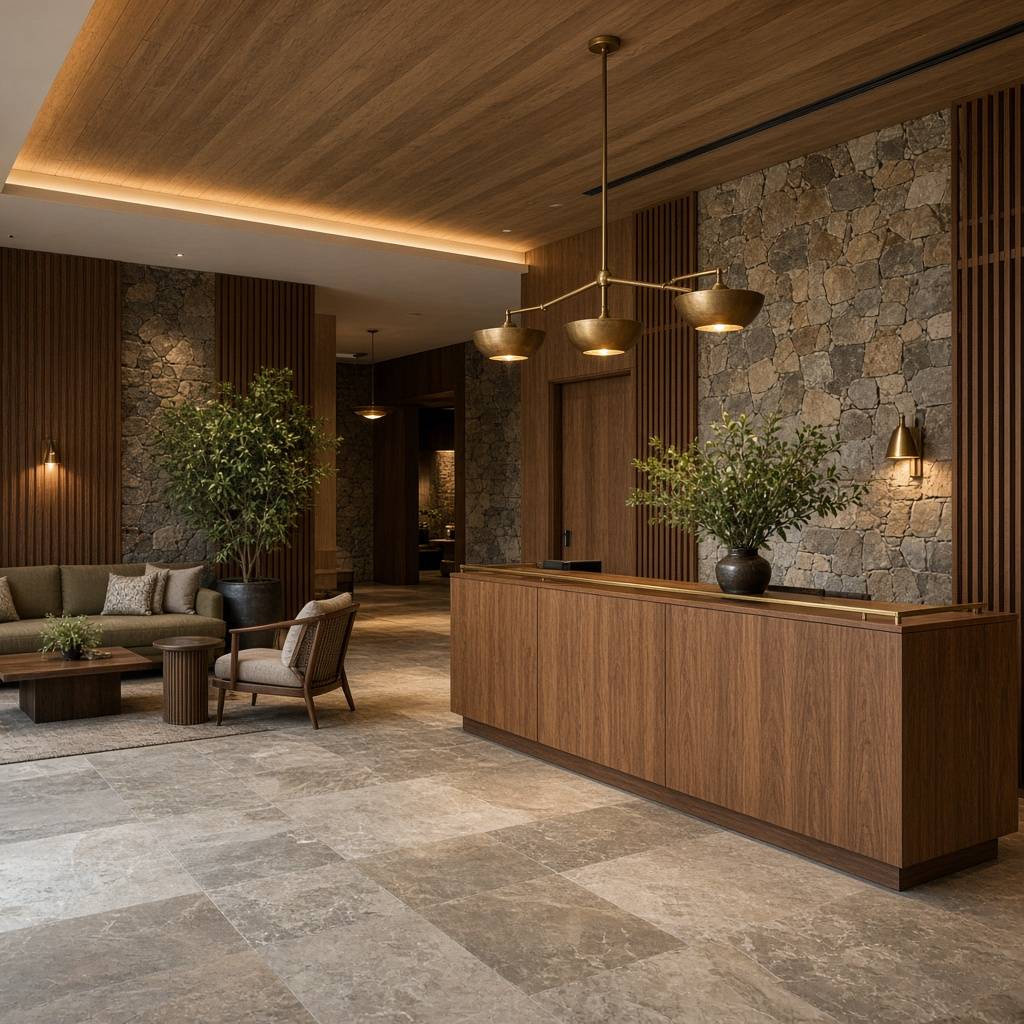 Boutique Hotel Lobby, Karnataka