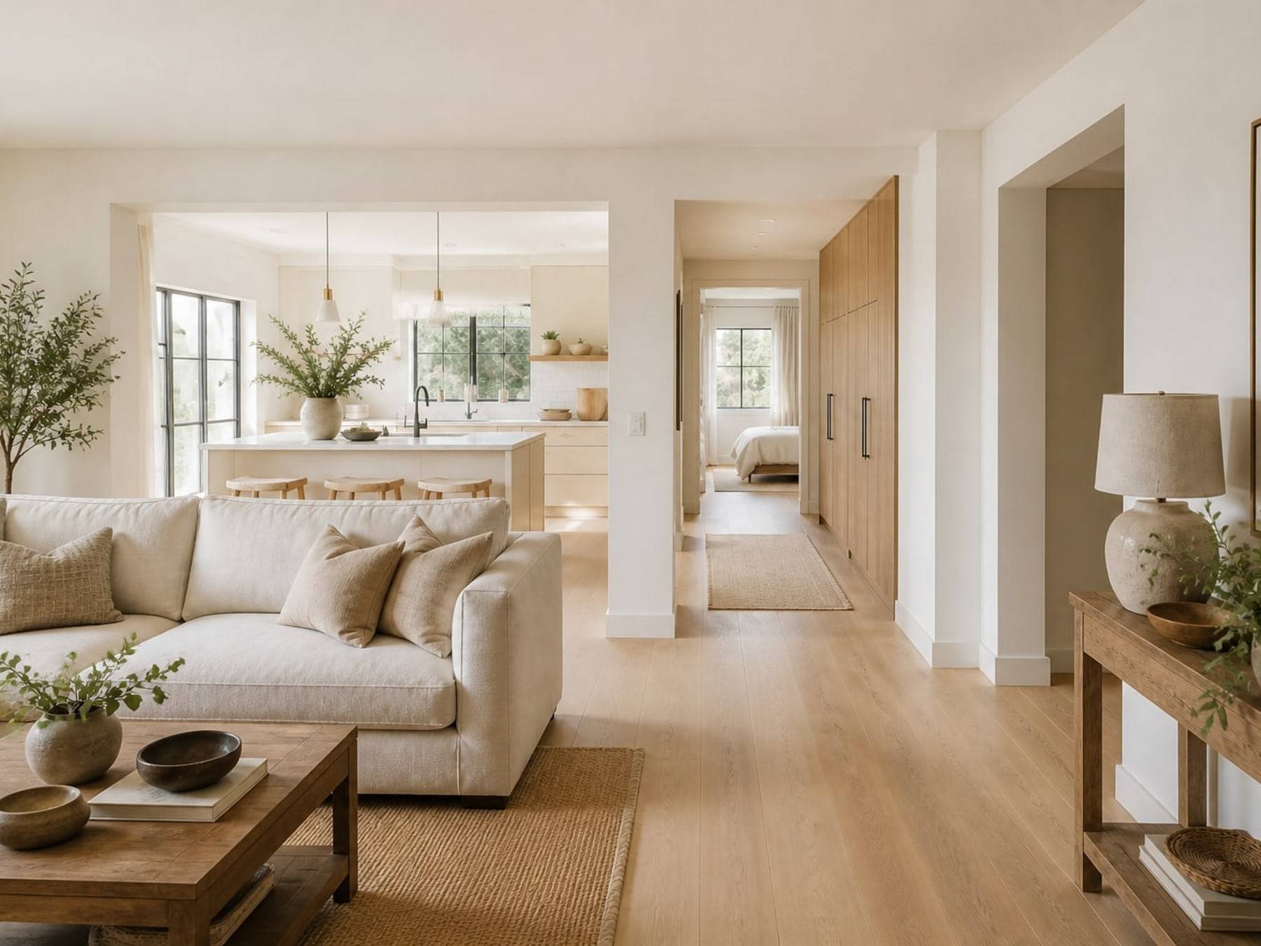 Apartment interiors