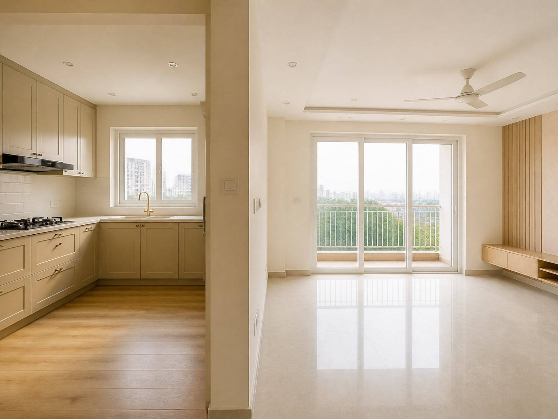 Phased home interiors