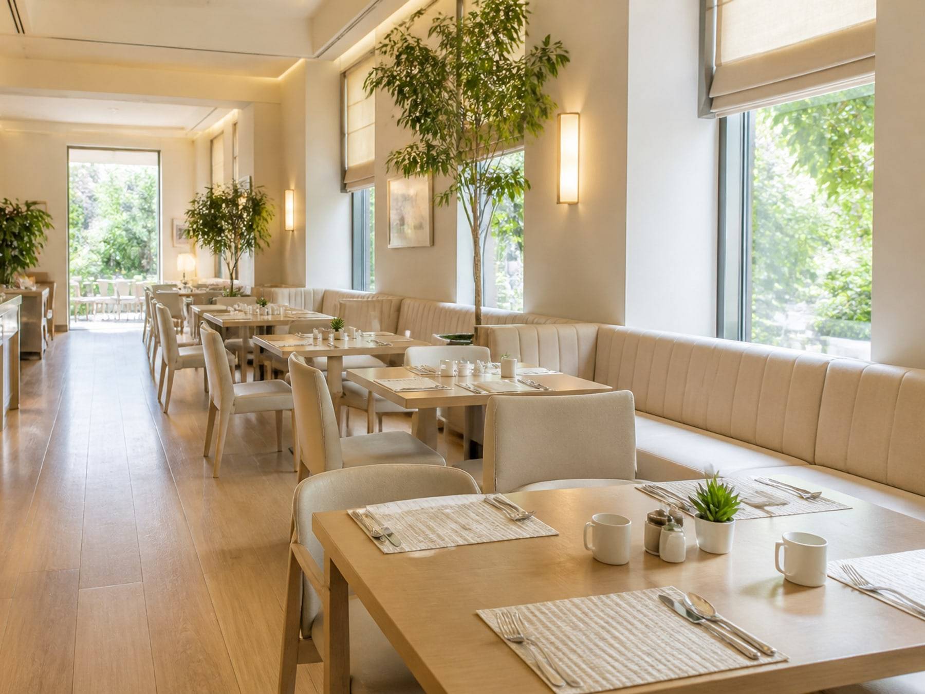 Amenities interiors by Space Solutions