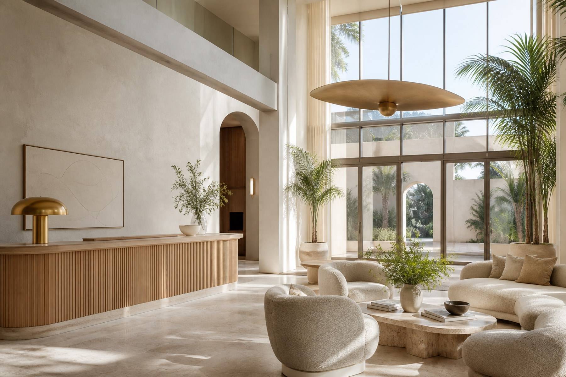Boutique Hotel Lobby