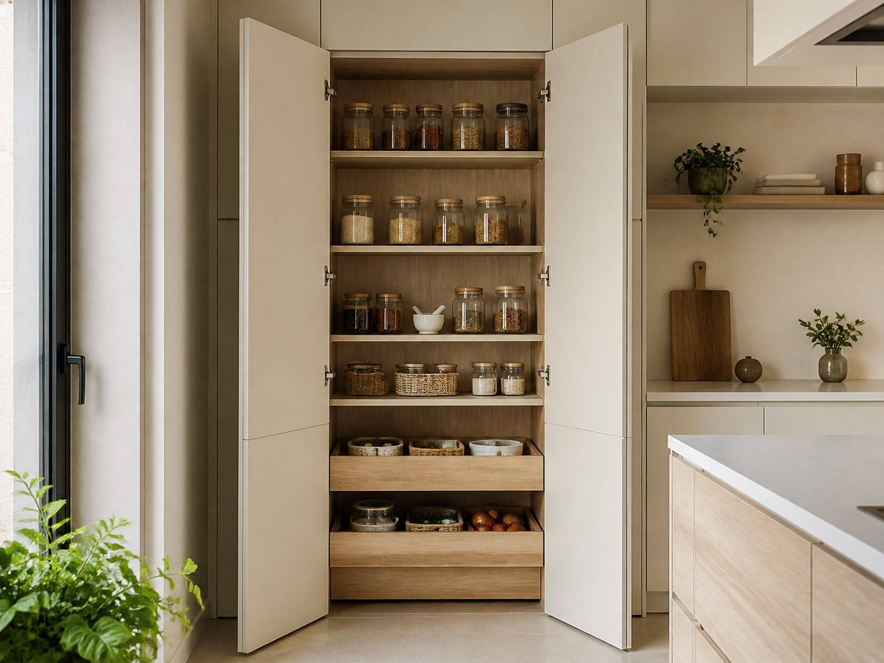 Storage and internals interiors by Space Solutions