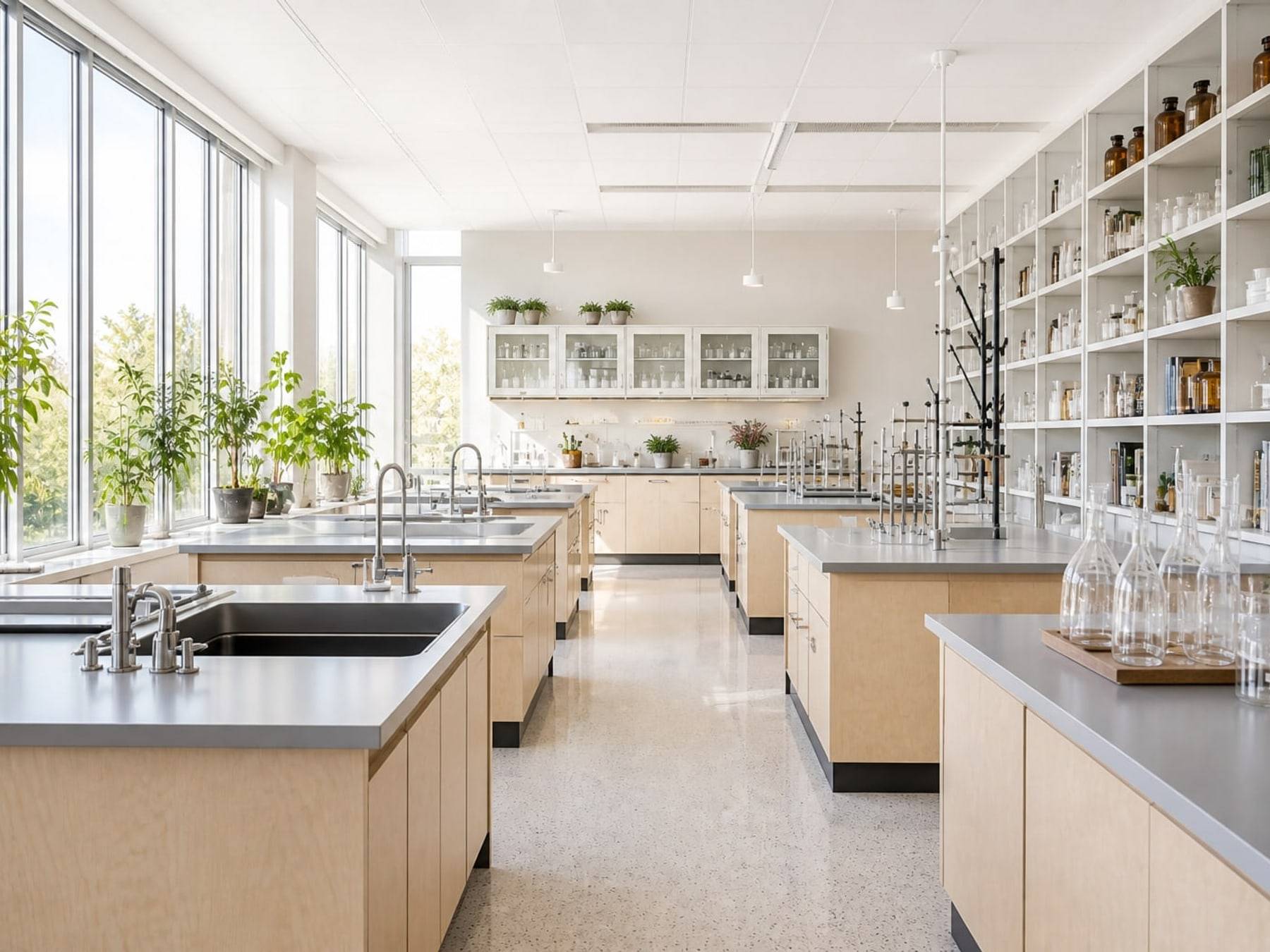 Libraries & Labs interiors by Space Solutions