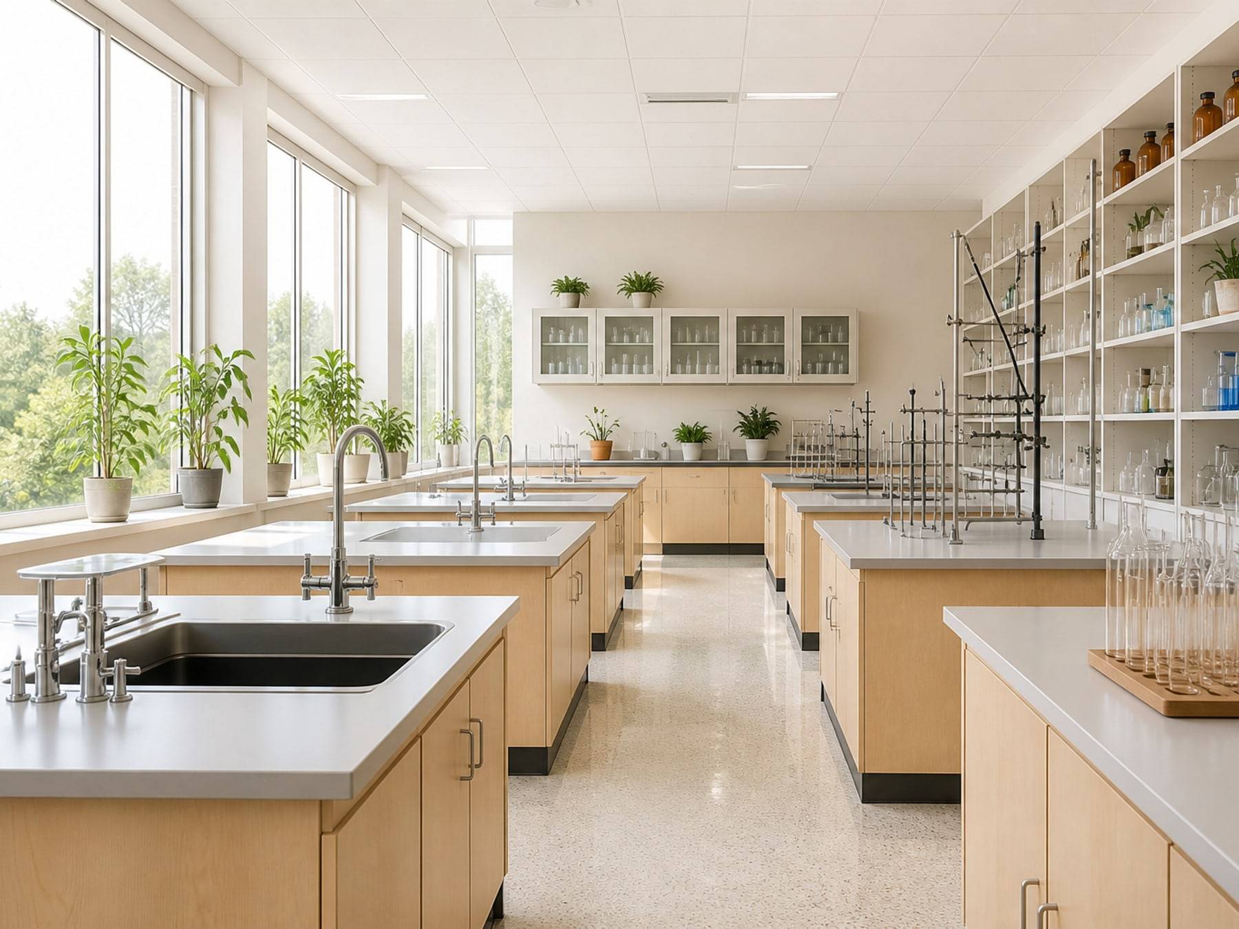 Libraries & Labs interiors by Space Solutions
