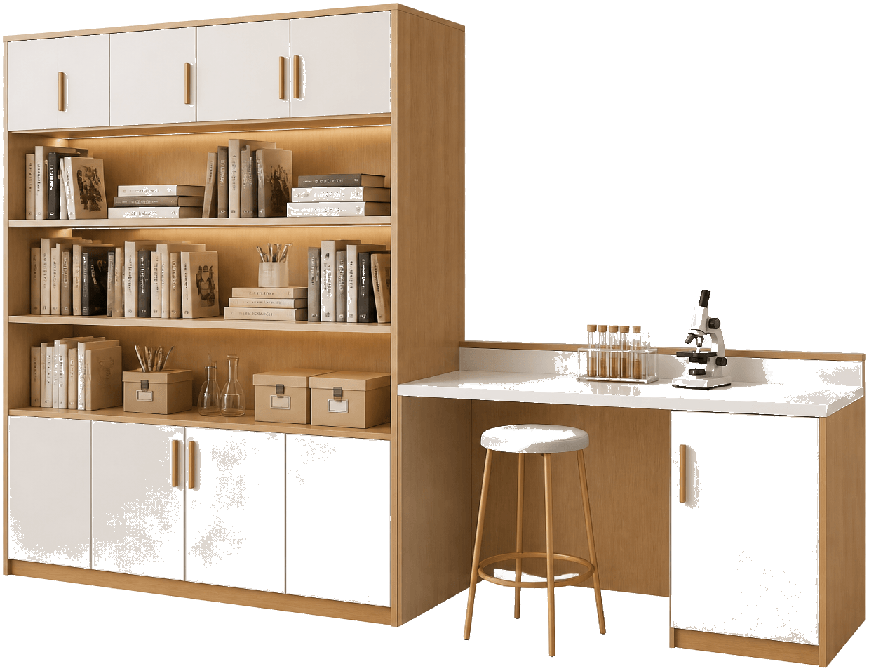Library Lab Interior