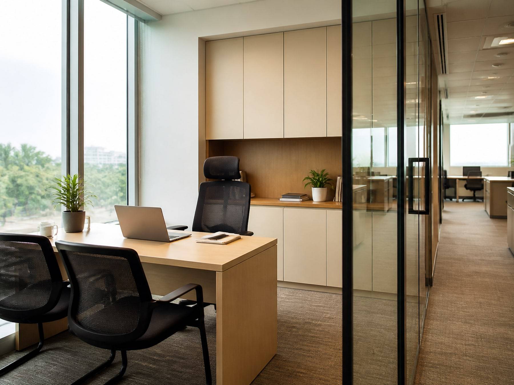 Manager cabin