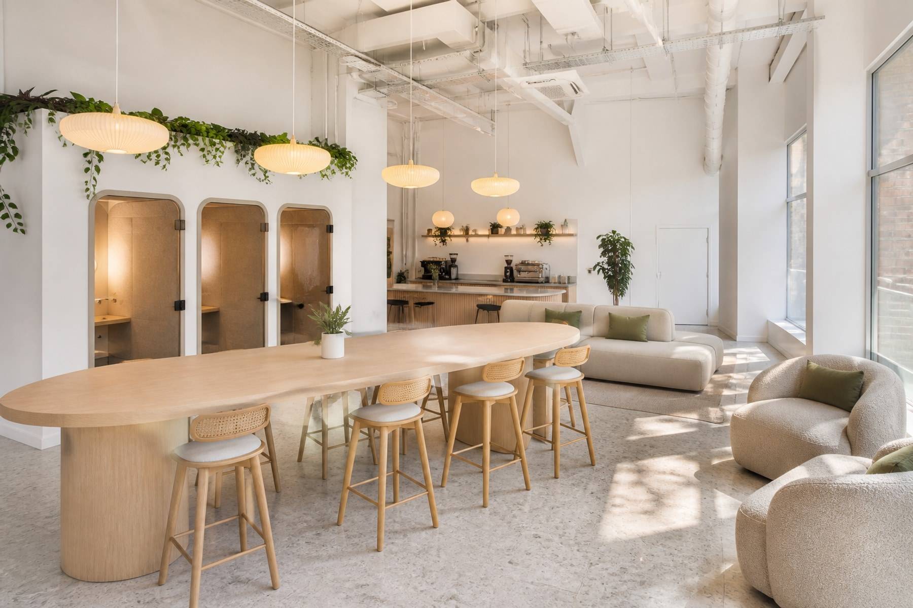 Collaboration and coworking zone