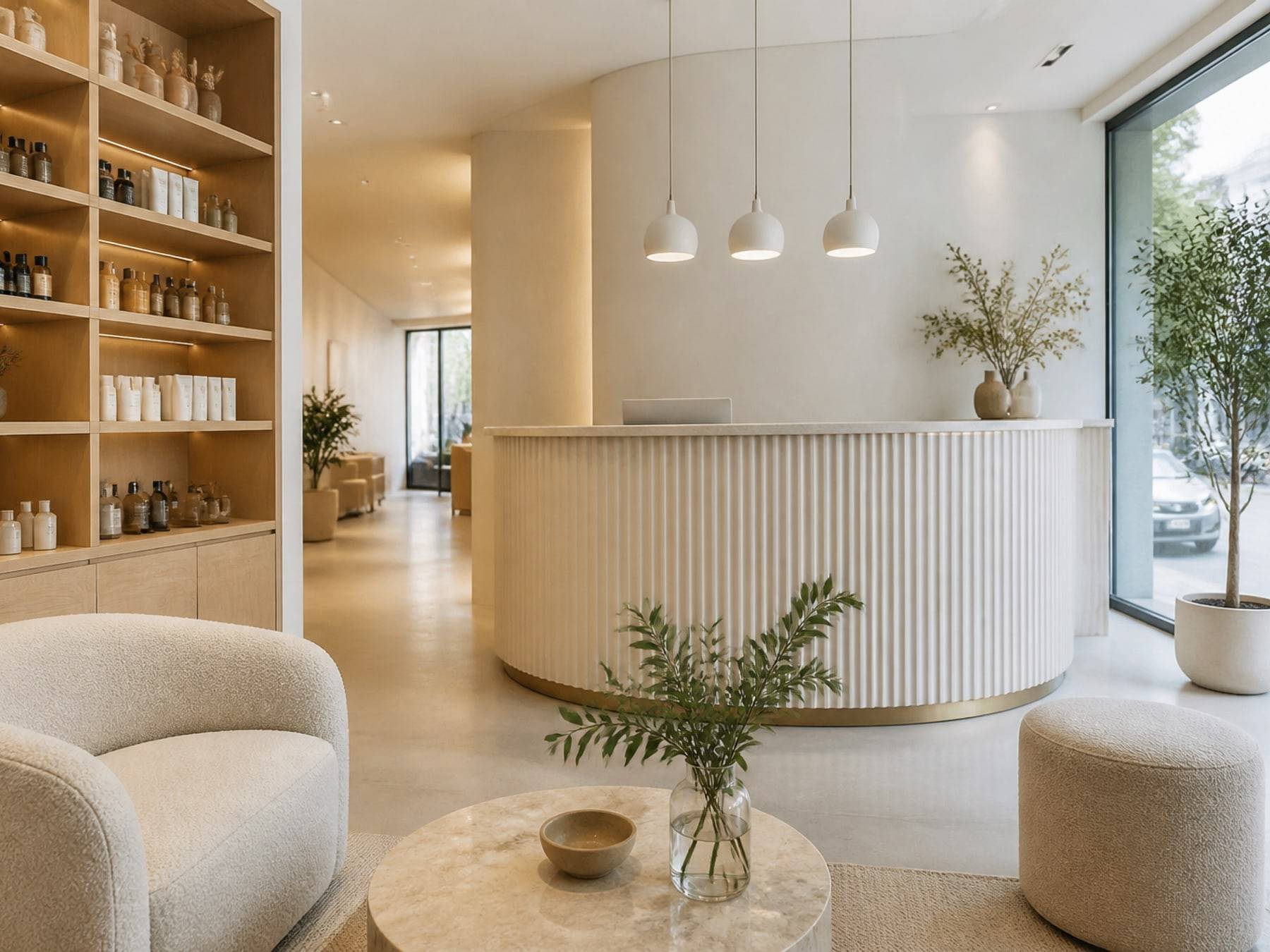 Waiting and retail interiors by Space Solutions