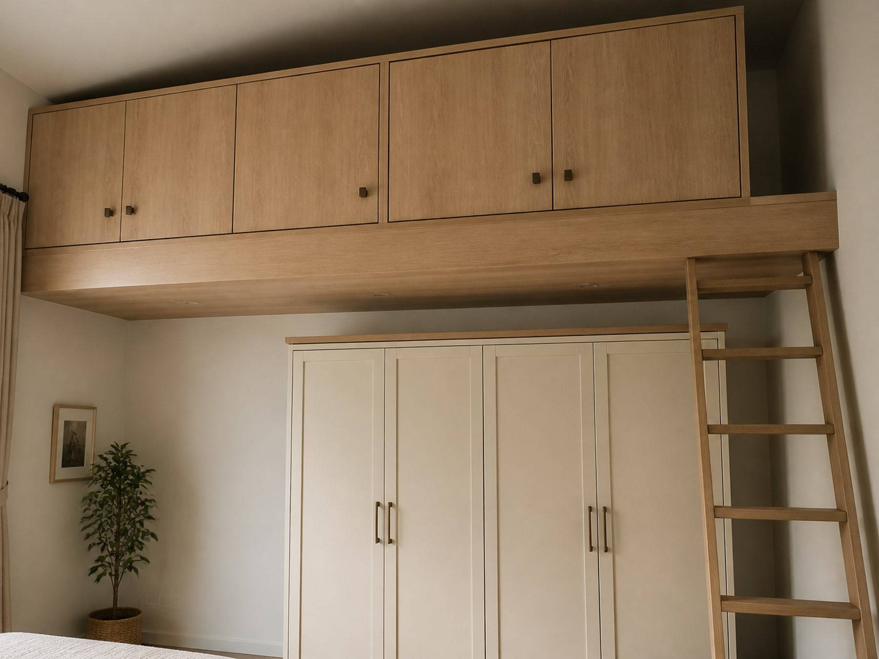 Loft and extra storage interiors by Space Solutions